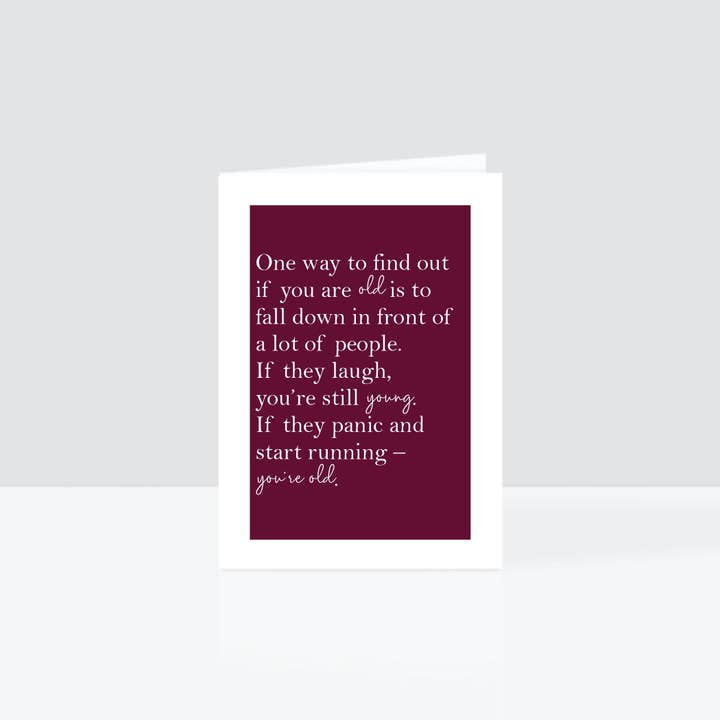 Carte de voeux drôle d'anniversaire pour la vente par NOLA Lou Lou Designs