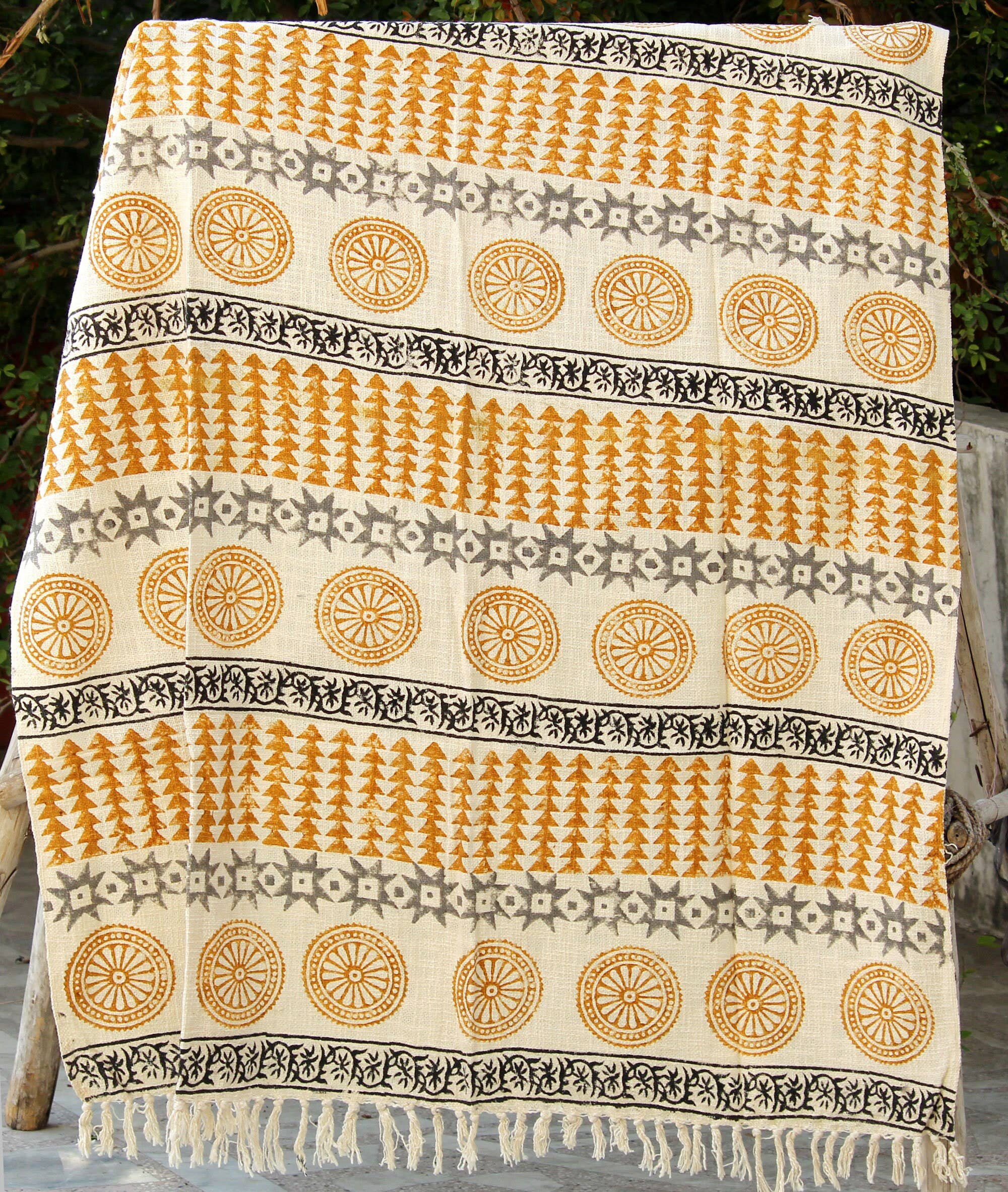 Bhawana Handicrafts - Wholesale Throw Blanket - Bohemian Handmade Cotton Throw Sofa Cover Beach Towel1