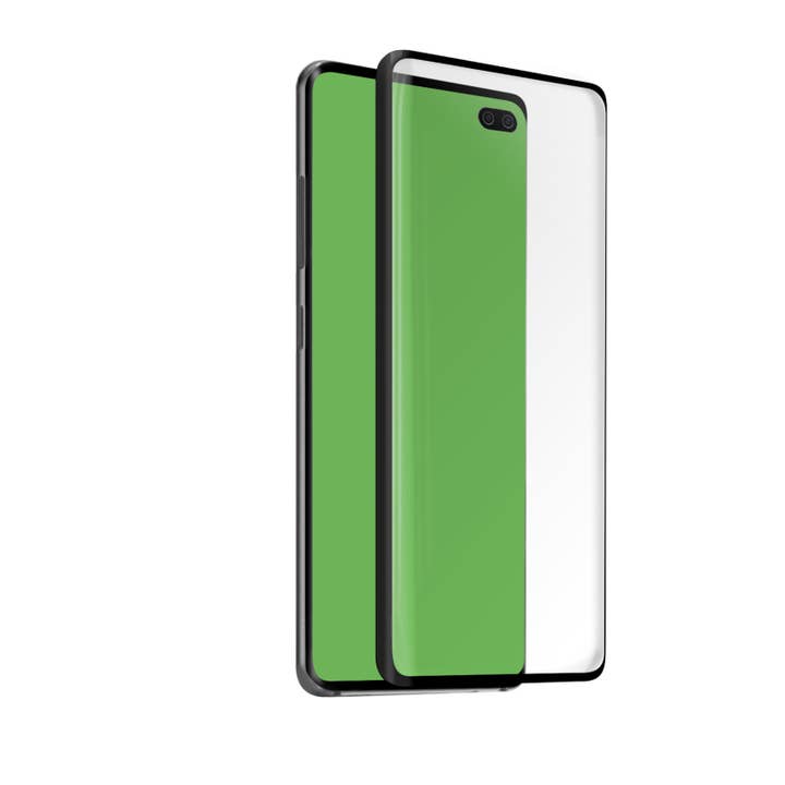Volledig glazen 4D-glazen schermbeschermer voor Samsung Galaxy S10+ voor wholesale door SBS