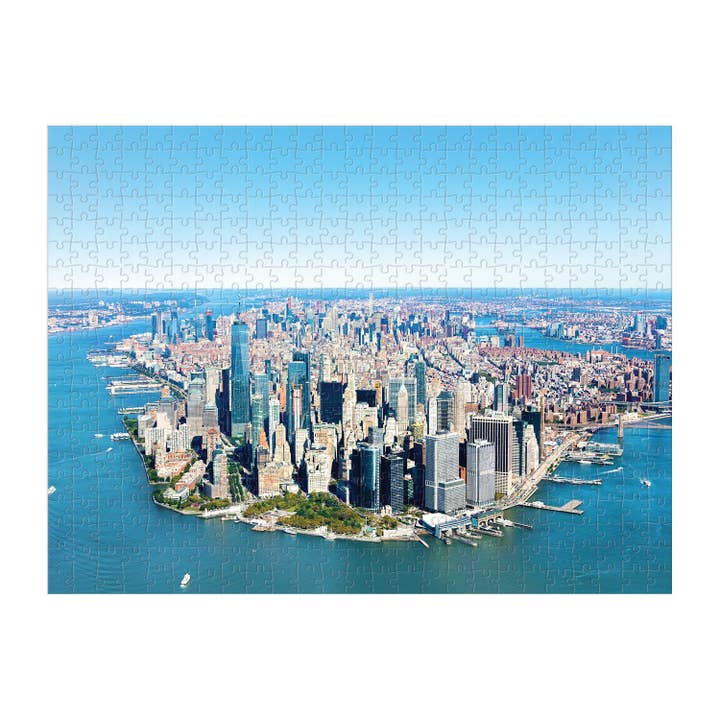 Chronicle Books - Wholesale Puzzle - Adult - Gray Malin New York City 500 Piece Double Sided Puzzle