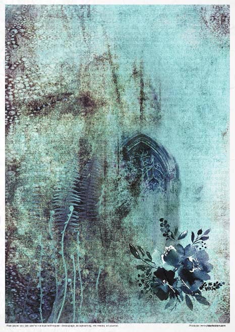 ITD Collection - Vente Matériels de bricolage - RP004 - Ensemble Créatif en Papier de Riz - 11 pièces x A4 / 8,27x11,7 pouces12