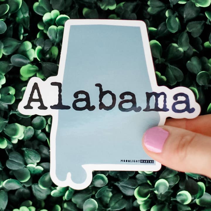 Alabama - Stickers - CLOSEOUT SALE for wholesale by Moonlight Makers
