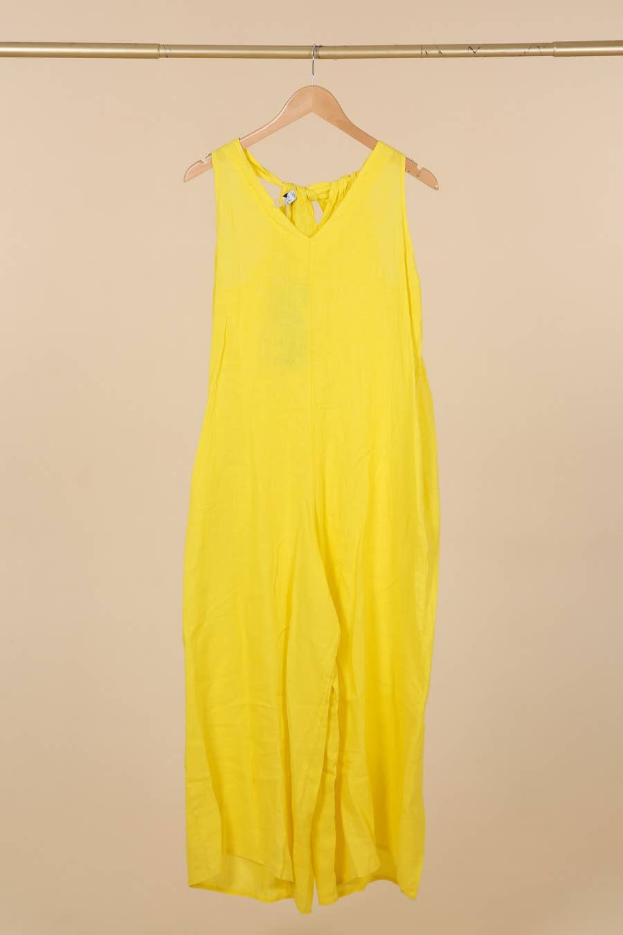 la maison des fibres naturelles – wholesale Jumpsuit – Women's – Sleeveless jumpsuit in 100% linen 6201412