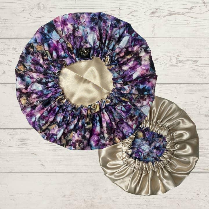 Amethyst Satin Lined Bonnet for wholesale by Buli Life
