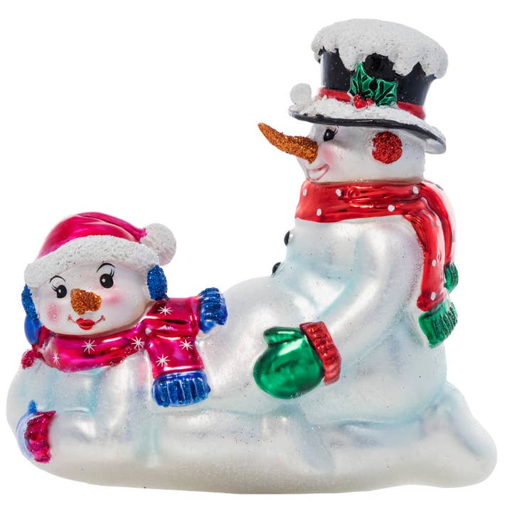 Snow Plowing for wholesale by Cheeky Ornaments