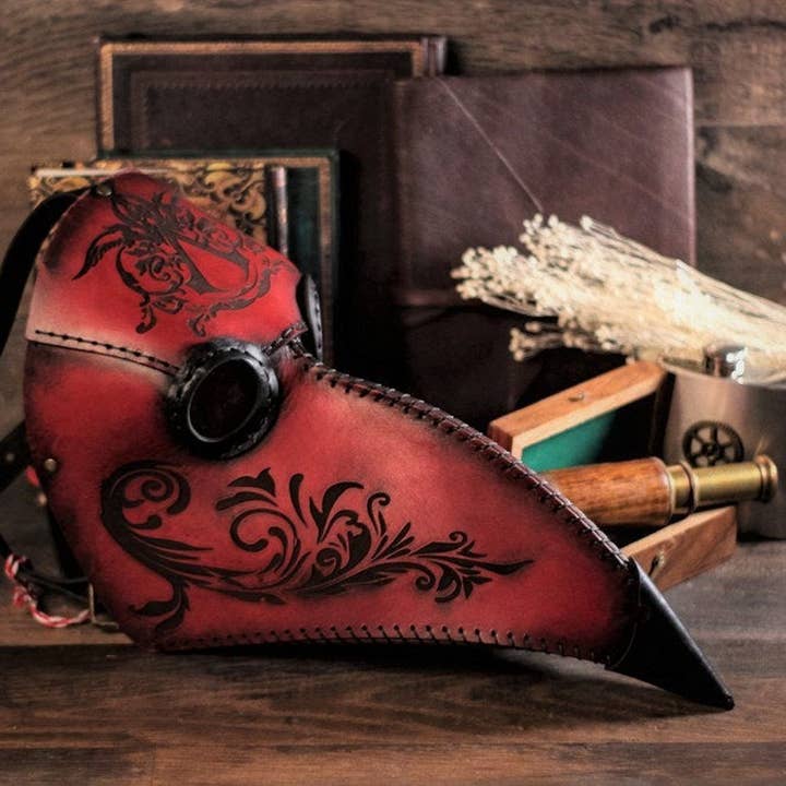 Outcast Props - Venta al por mayor Disfraz - Unisex - Máscara de médico de la plaga de Assassin's Creed