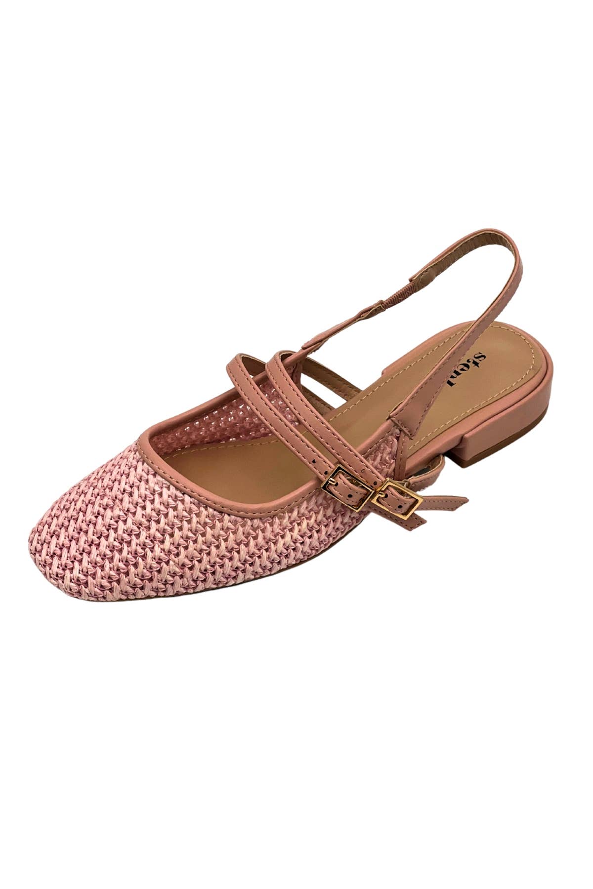 Black Braided Ballet Flats QQ-225 for wholesale on Faire4