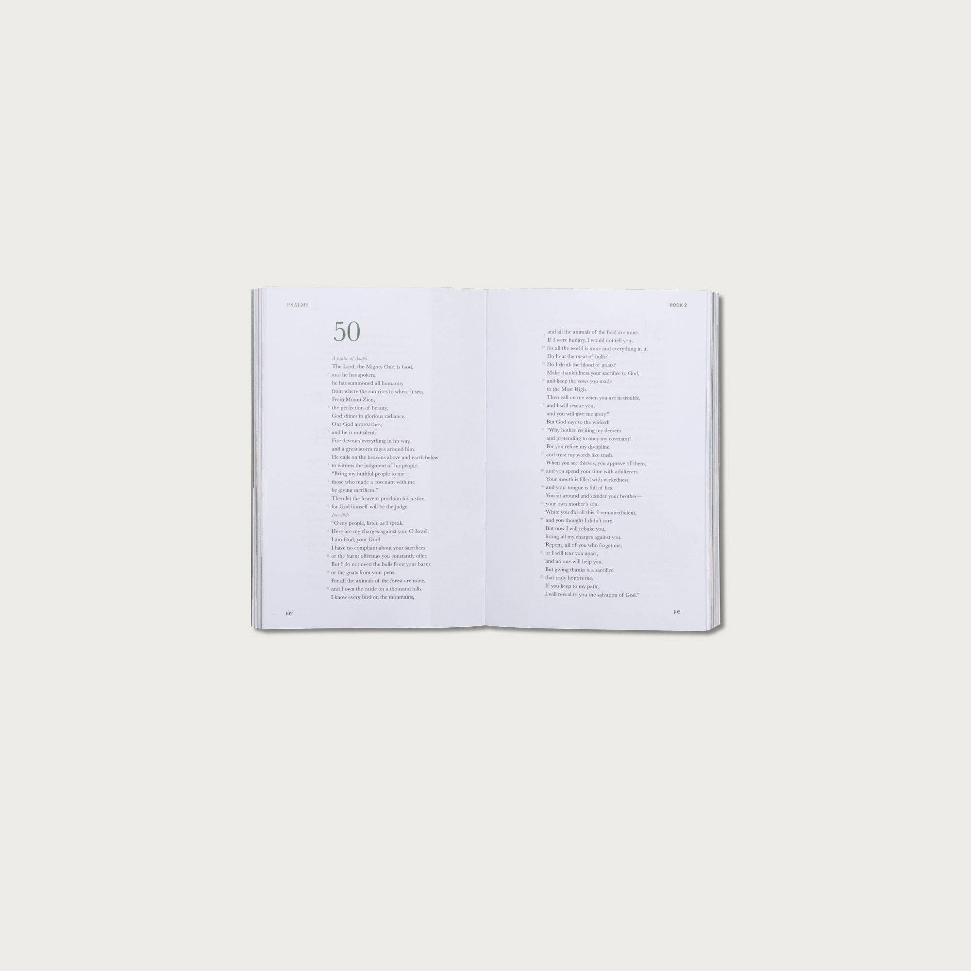 Alabaster Co - Vente Livre sur la religion - Le livre des psaumes6