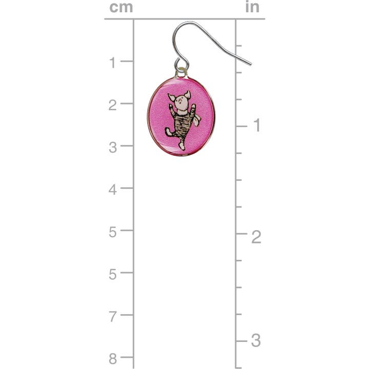 David Howell and Company - Wholesale Dangle Earrings - Piglet Earrings, MADE in USA