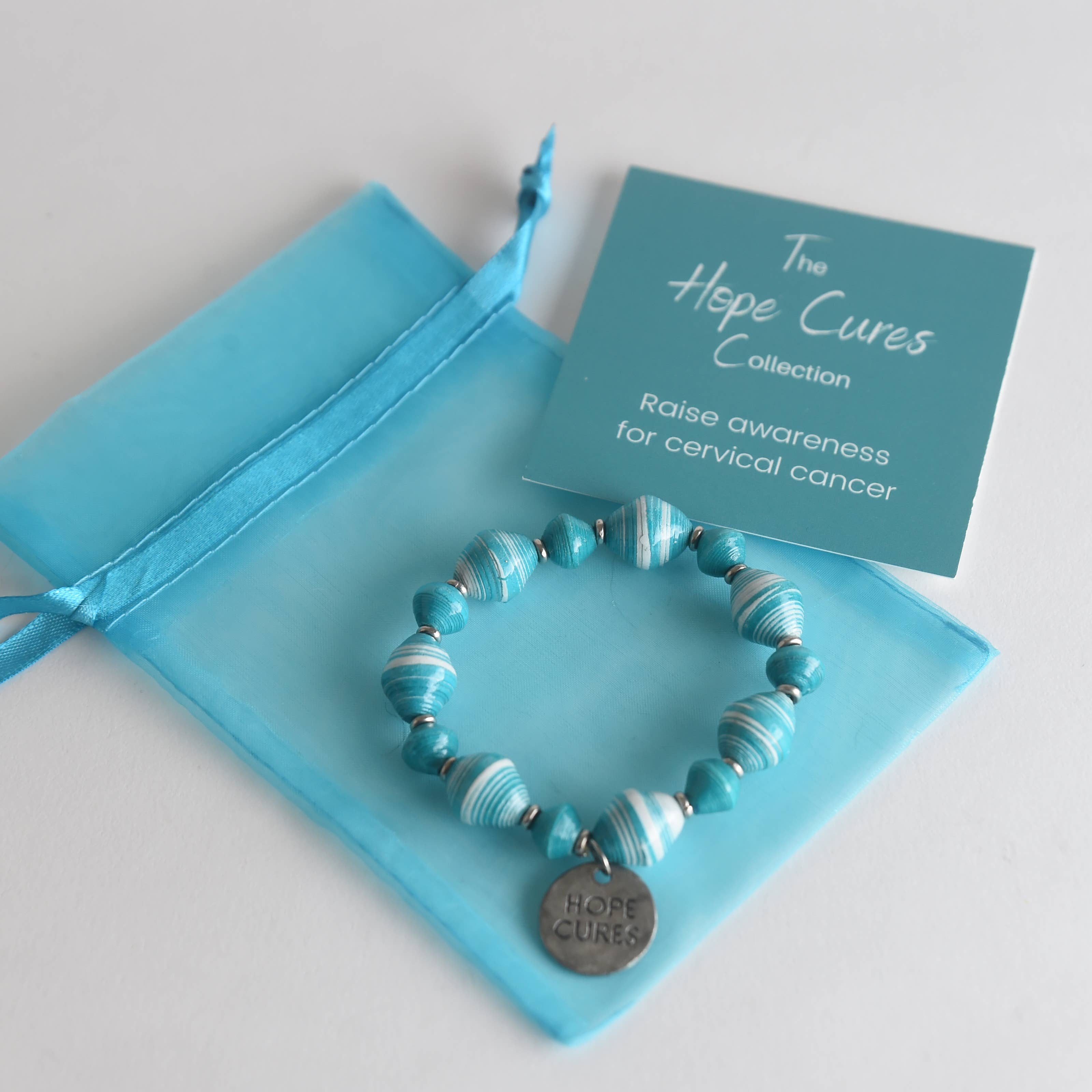 Project Have Hope – Engroshandel Armbånd med vedhæng – Kræftbevidsthedsarmbånd7