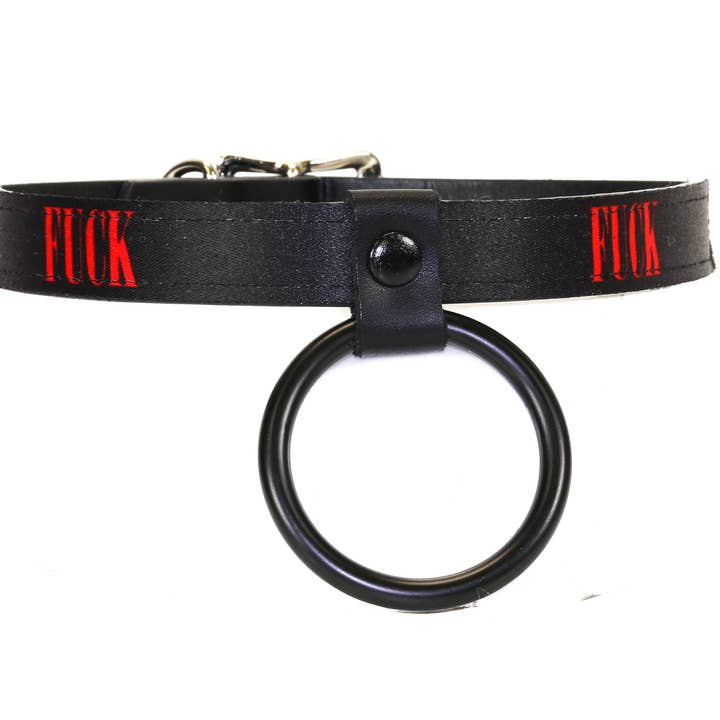 GARGANTILLA FC915 BONDAGE FETISH DE ACERO INOXIDABLE CON LETRAS DE IDENTIFICACIÓN Y NOMBRE para venta al por mayor de Funk Plus