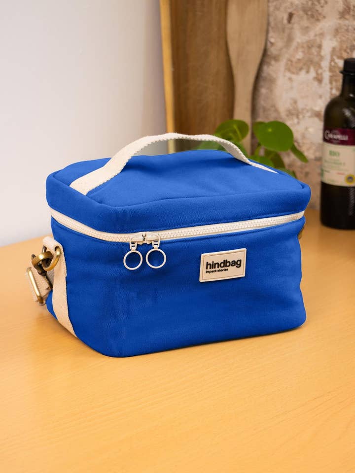 Igor Electric Blue lunch bag for wholesale by Hindbag