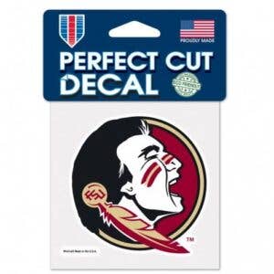 Florida State Seminoles Perfect Cut Decal for wholesale by Turnovers Inc
