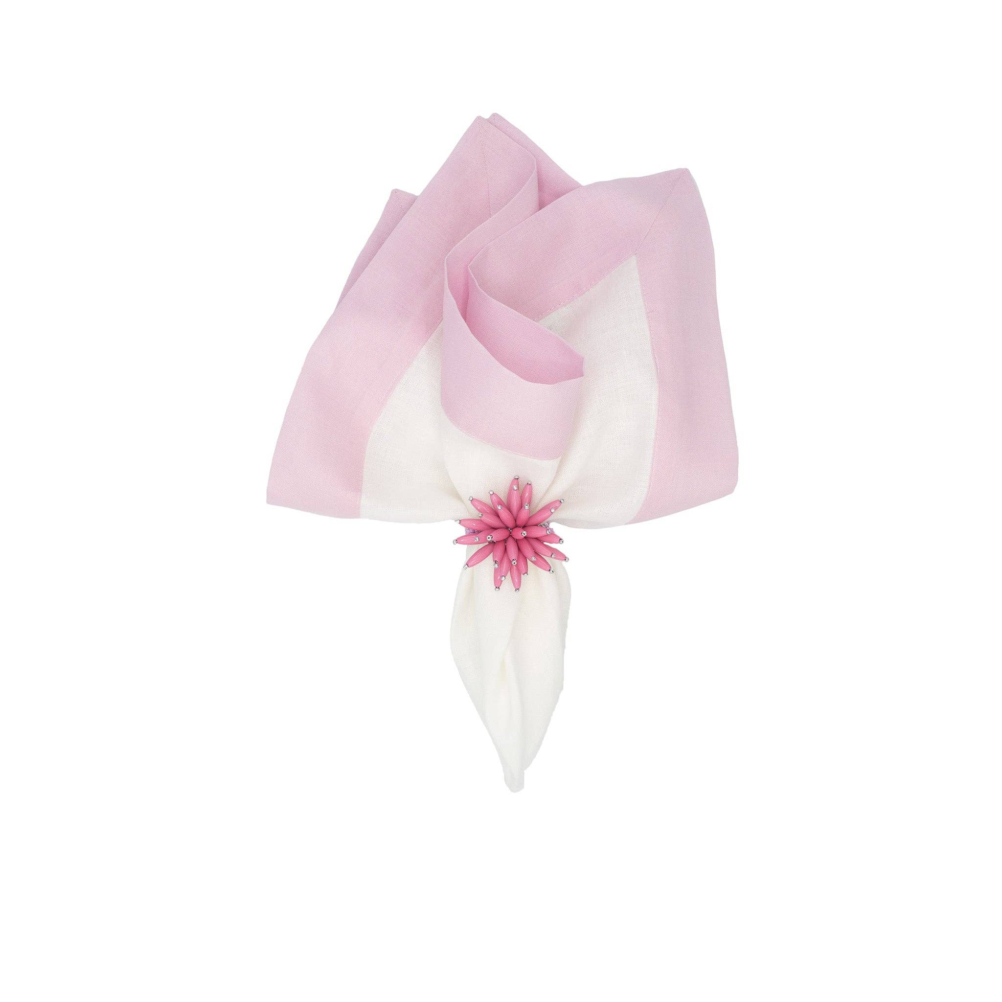 Chouchou Touch – wholesale Dinner & cloth napkin – Blush Linen Napkins, Set of 44