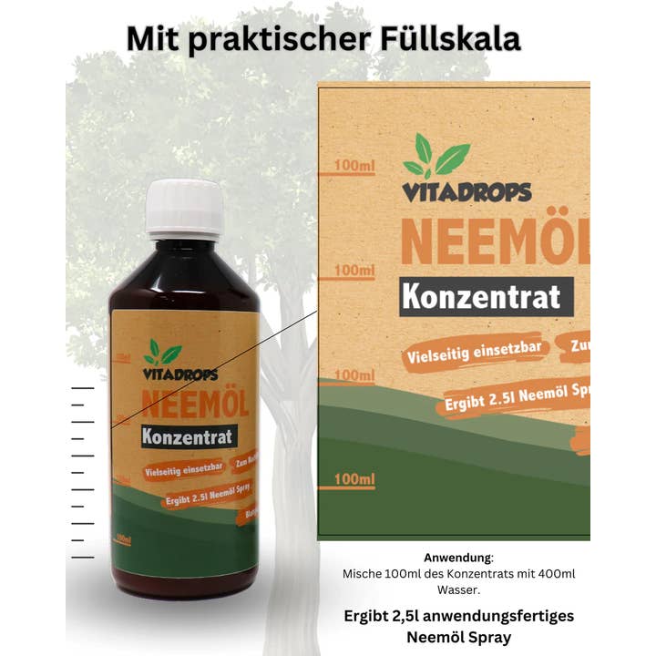 Close Up GmbH - Wholesale Essential Oil - Vitadrops Neem Oil Concentrate2