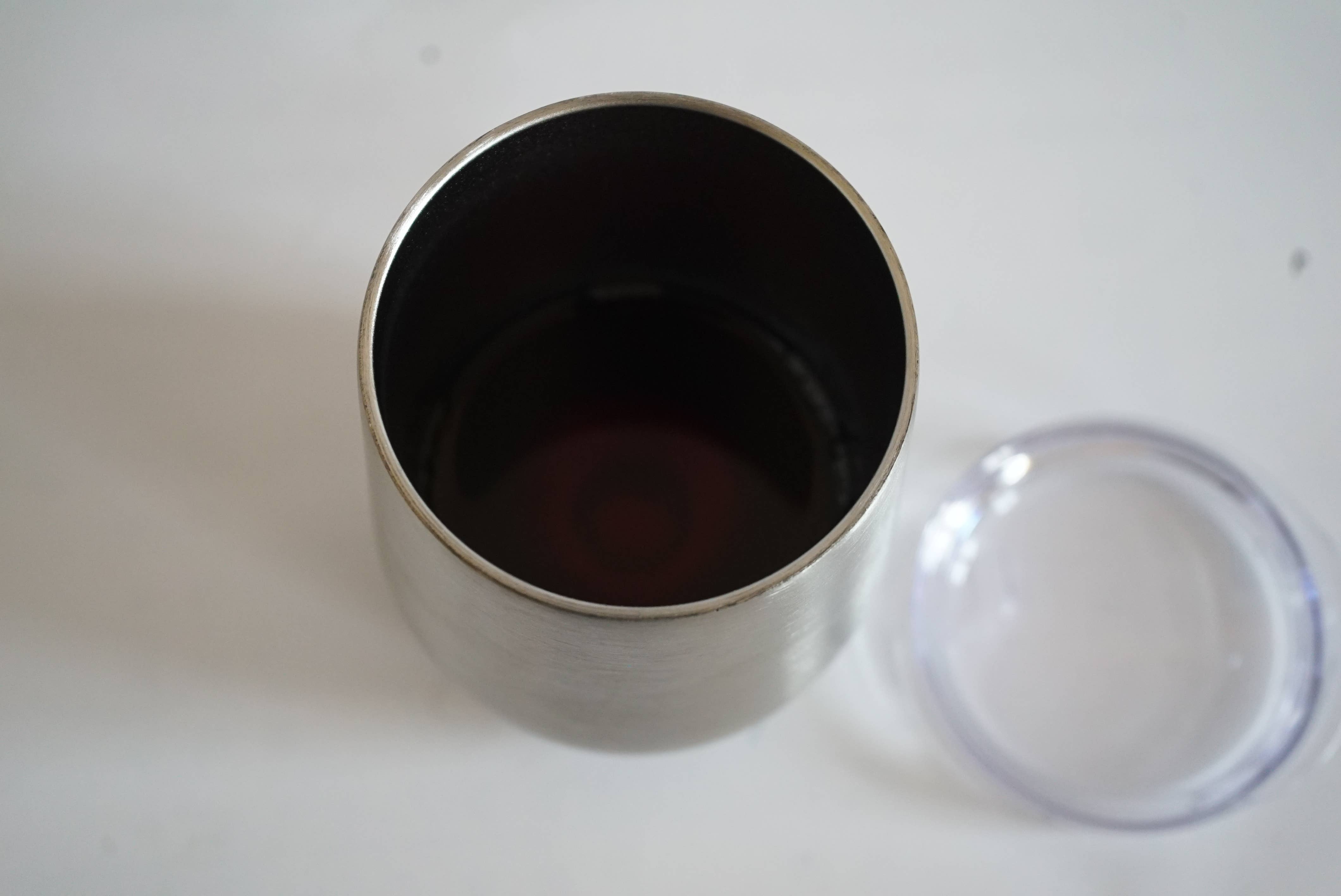 goud Glanzende zilveren wijnbeker van roestvrij staal voor groothandel op Faire3