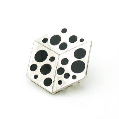 Gepunkteter Top Cube Pin für den Großhandel von Kinzoku