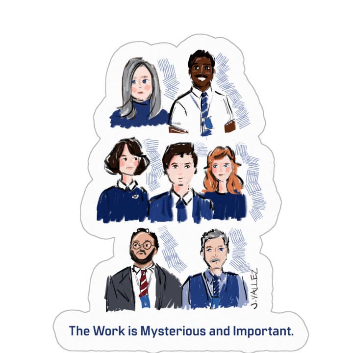 Severance Stickers for wholesale by Jennifer Vallez