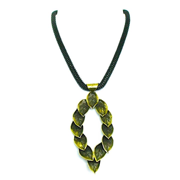 Håndlavet bronze halskæde - BRN1005 for engroshandel hos Chanour