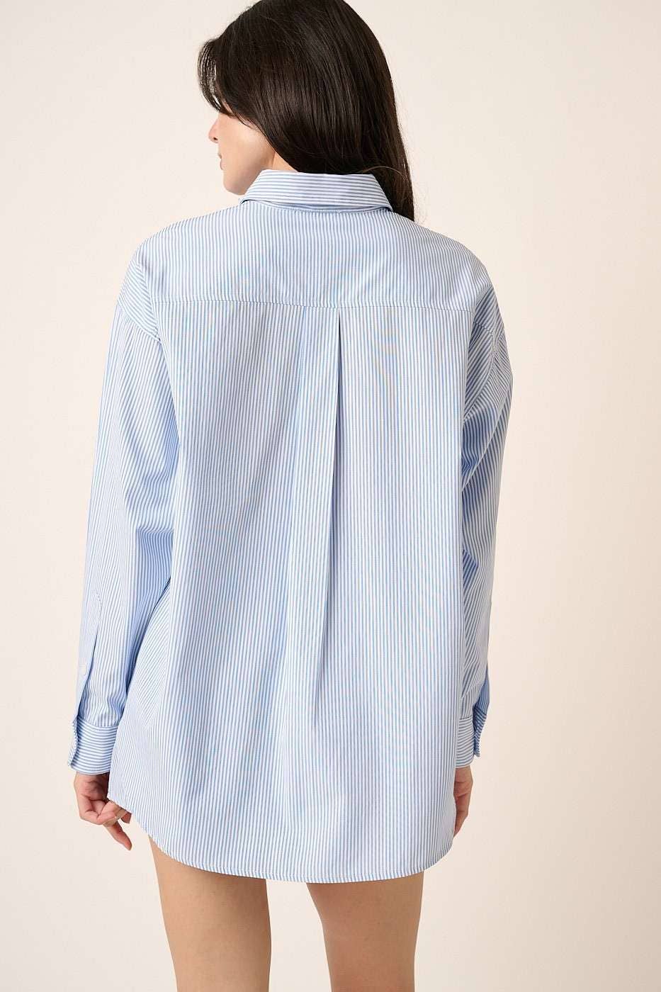 mittoshop - Wholesale Lounge Set - Women's - STRIPED SHIRT AND SHORTS SET12