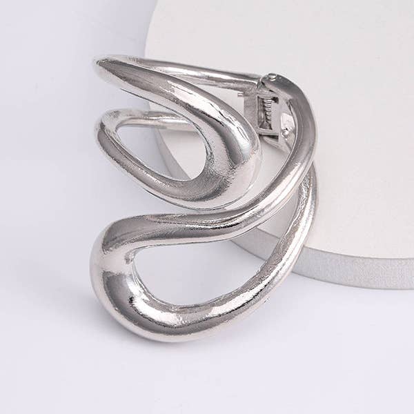 UZ Wholesale Store - Wholesale Cuff Bracelet - Geometric Hollow Solid Color Bracelet Accessories10