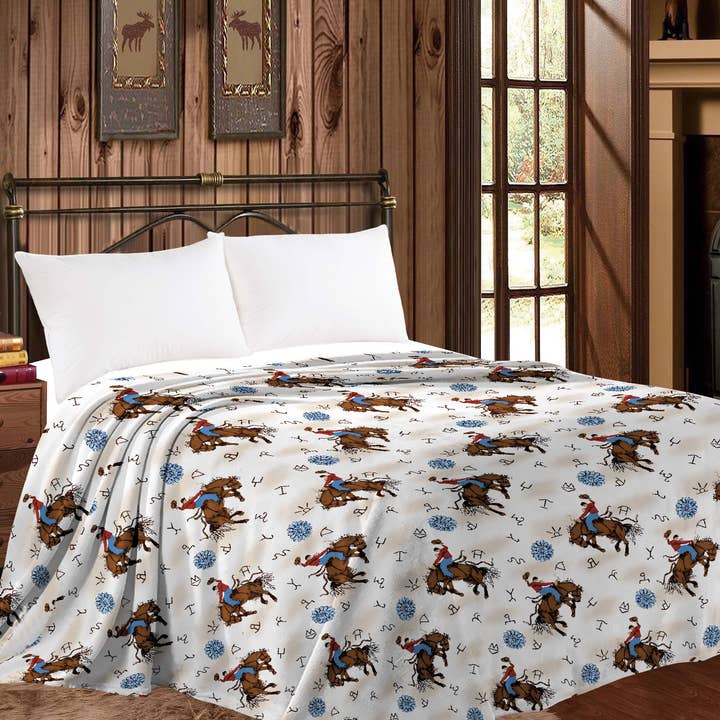 Western Linens - Wholesale Throw Blanket - King Size Mia Throw Blanket
