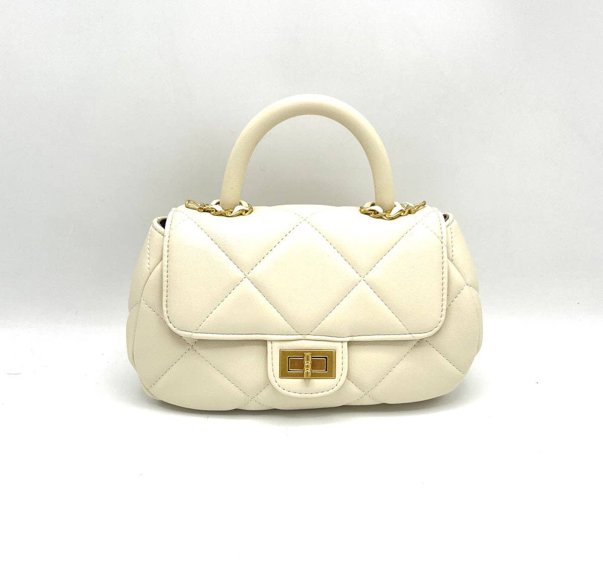 Suie Valentini srl – Großhandel Henkeltasche – Damen – Mini-Kettenhandtasche aus echtem Leder, Art. 25050