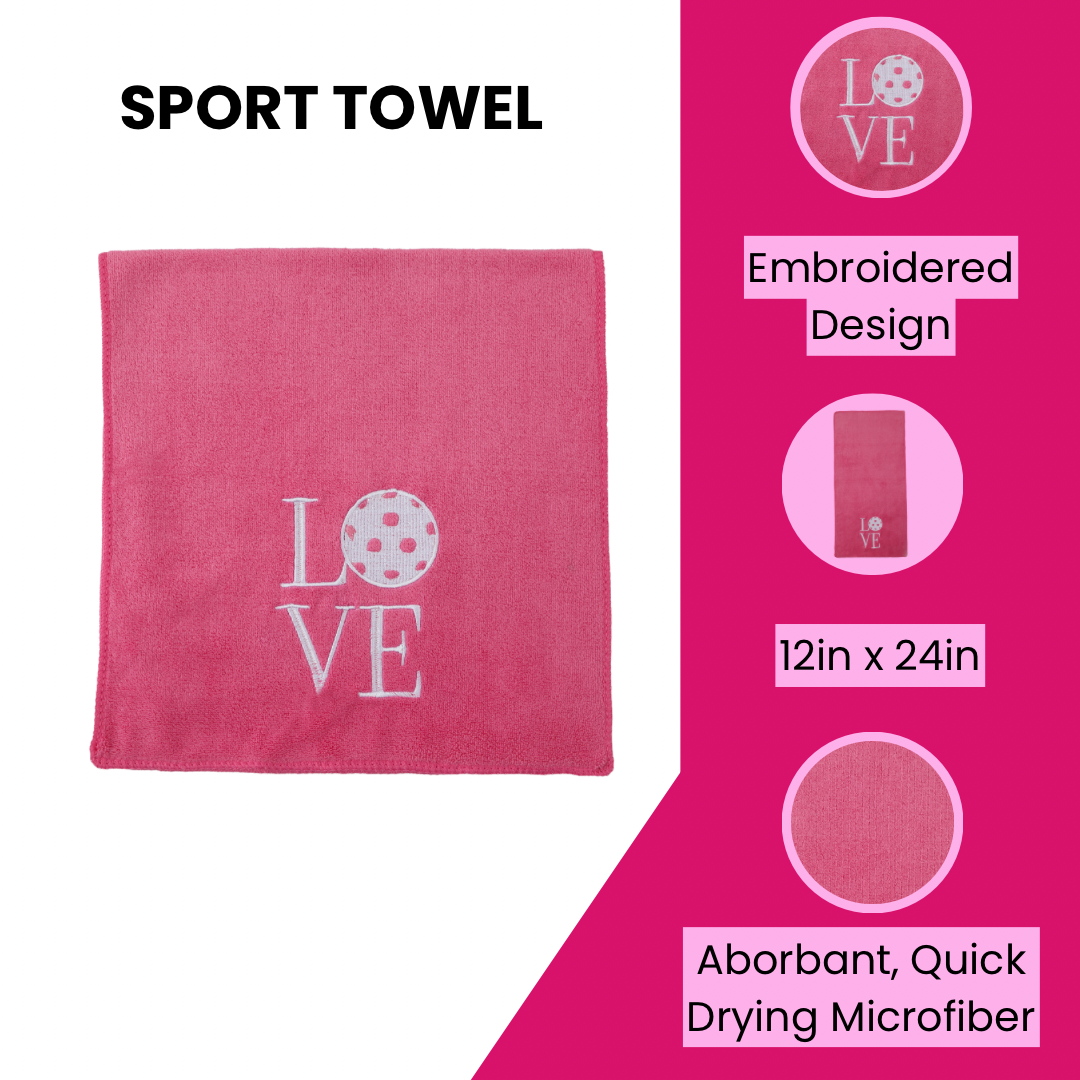 The Pretty Pickleball Company - Wholesale Sporting Accessories - The Dink Pink Pickleball Fan Pack10