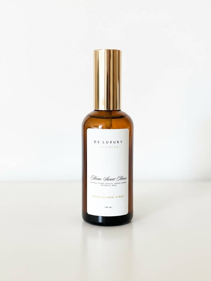 Herbst Raum- & Wäschespray-Kollektion für den Großhandel von DS Luxury Candles