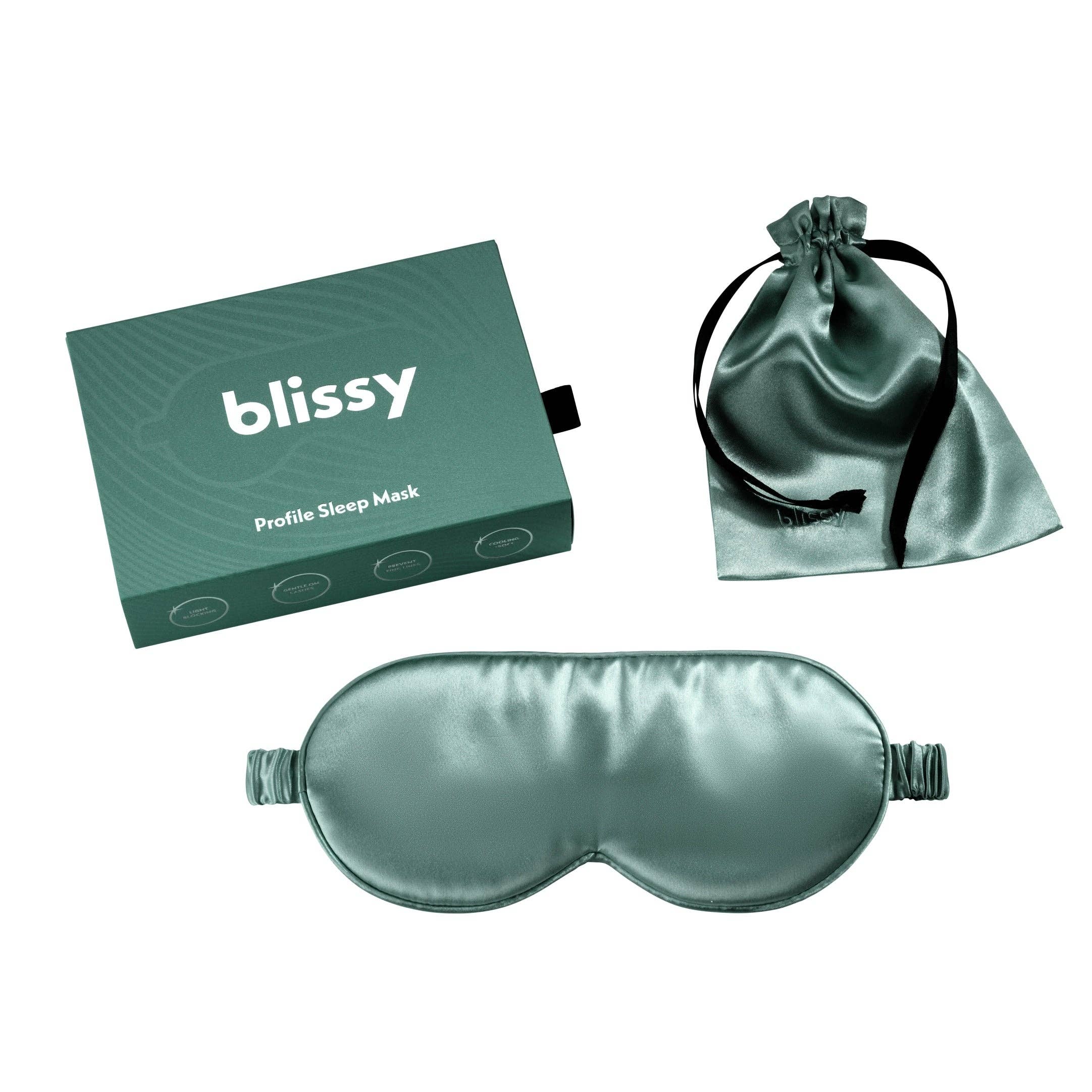 Blissy - Wholesale Sleep/Eye Mask - Sleep Mask - Matcha - Profile1