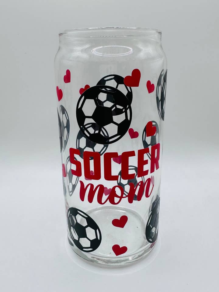 Fotbollsmamma ölburkglas för wholesale av Olivia Reagan Designs