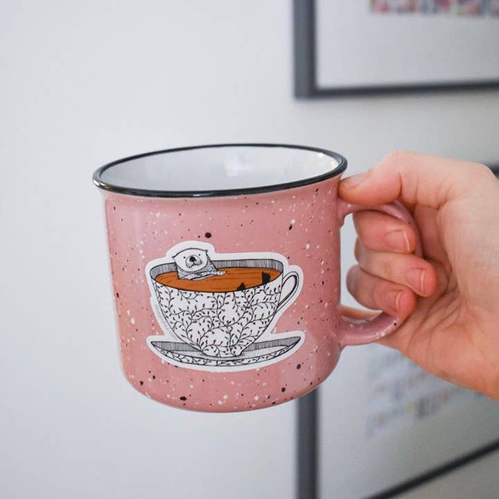 Sloe Gin Fizz - Vendita all'ingrosso Adesivo - Adesivo in vinile a forma di lontra1