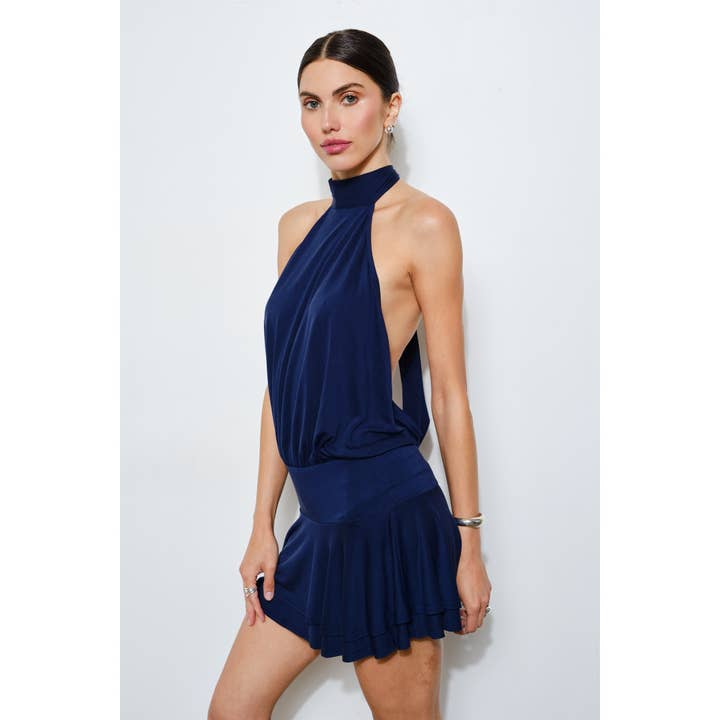 Robe dos-nu à nouer Skye pour la vente par Loucia