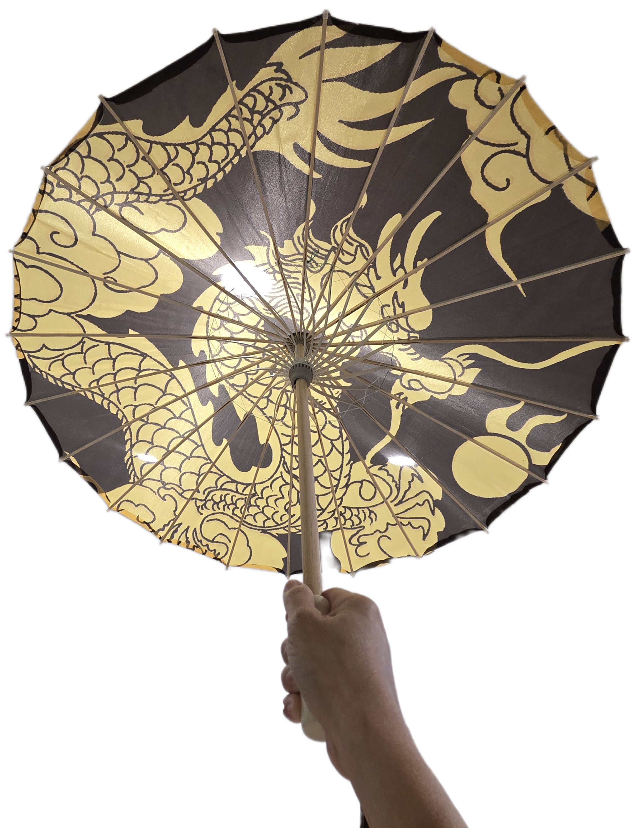 Fiona Accessories - Wholesale Umbrella - Unisex - Dragan Oriental Asian Style Parasol 2 Style 21.50"11