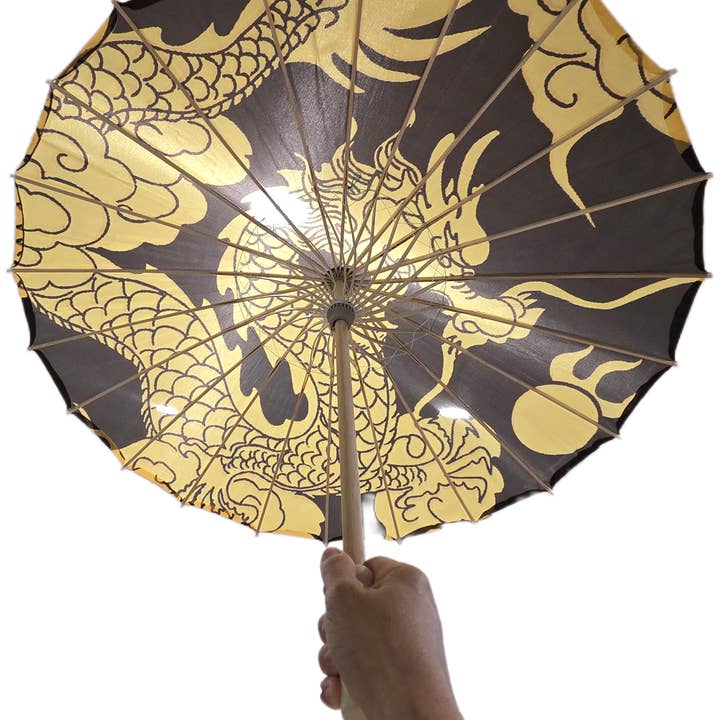 Fiona Accessories - Wholesale Umbrella - Unisex - Dragan Oriental Asian Style Parasol 2 Style 21.50"11