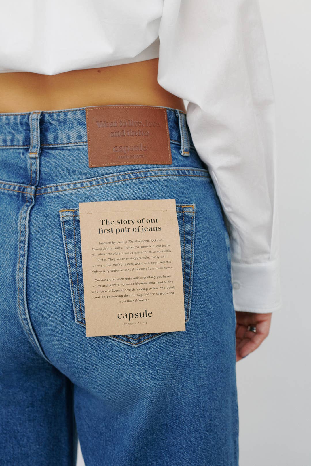 CAPSULE by Agnė Gilytė - Wholesale Jeans - Women's - Jeans 'HARLEM' | wide leg quality denim9