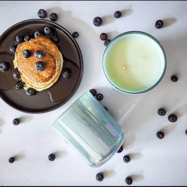 Blueberry Maple Pancakes for wholesale by LJcandlesshop