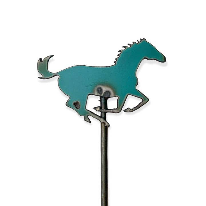 Whimsies - Vendita all'ingrosso Paletti da giardino/prato - Paletto da giardino per cavalli Western Plant Stakes USA Gardener Rodeo1