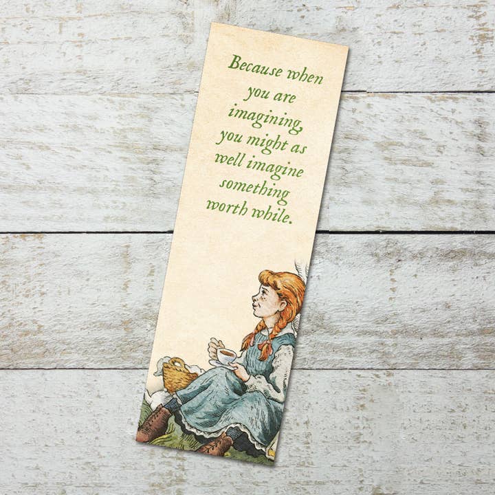 Novelteas LLC - Wholesale Loose Tea - Anne of Green Tea Gables - Loose Tea Tin with Bookmark