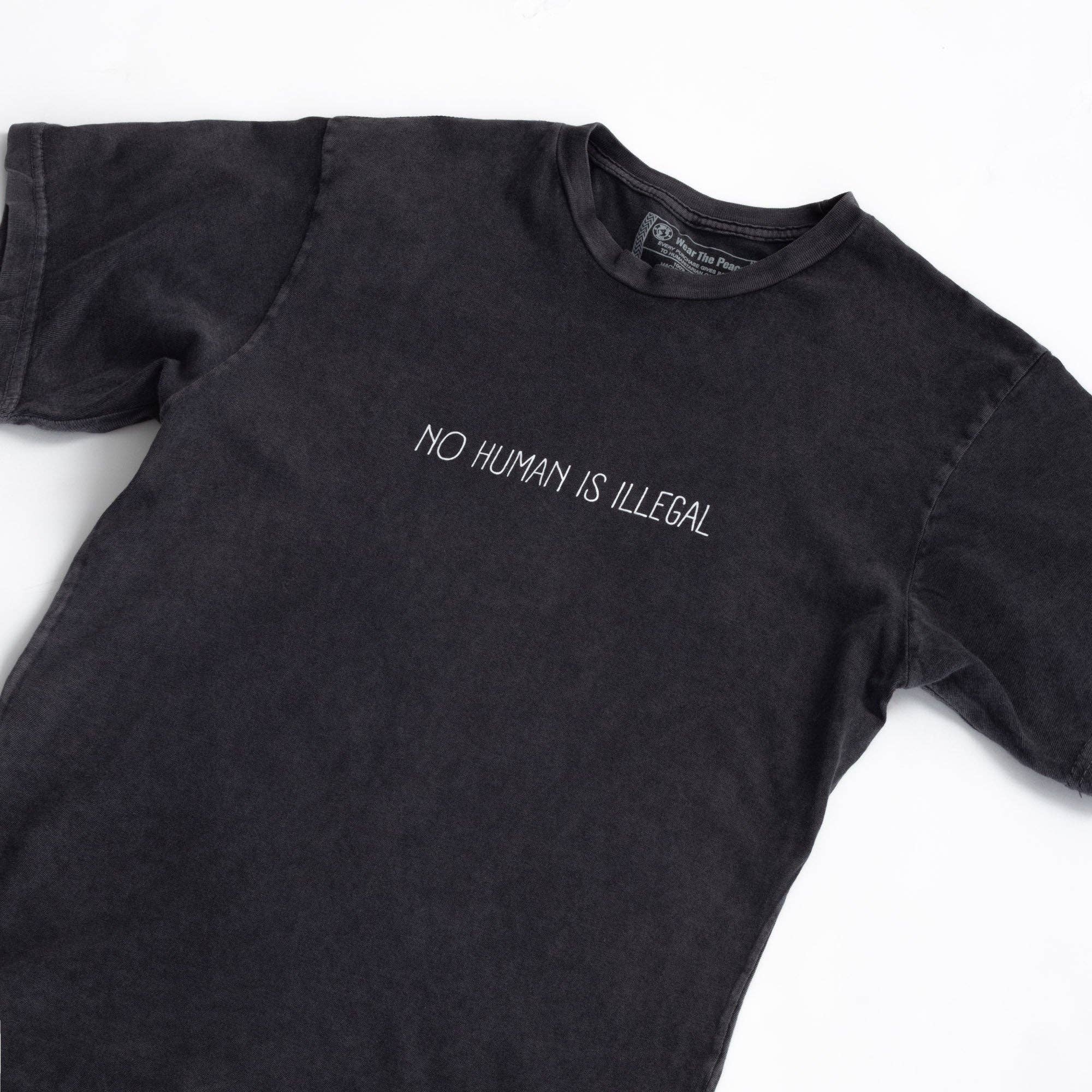 Wear The Peace - Vente T-shirt sérigraphié – homme - T-shirt Aucun Humain N'est Illégal4