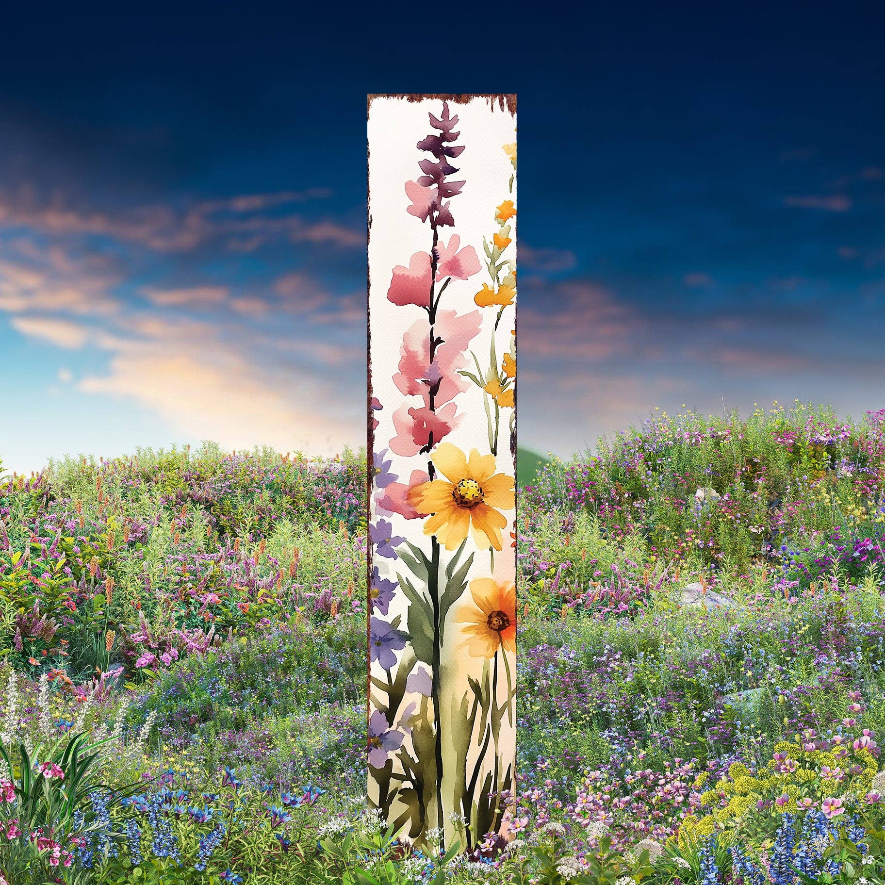 TX USA Corporation – wholesale Gräspiggar – Sommarängsblomma Trädgårdsstake - Utomhus Lantlig Blomsterdekoration2