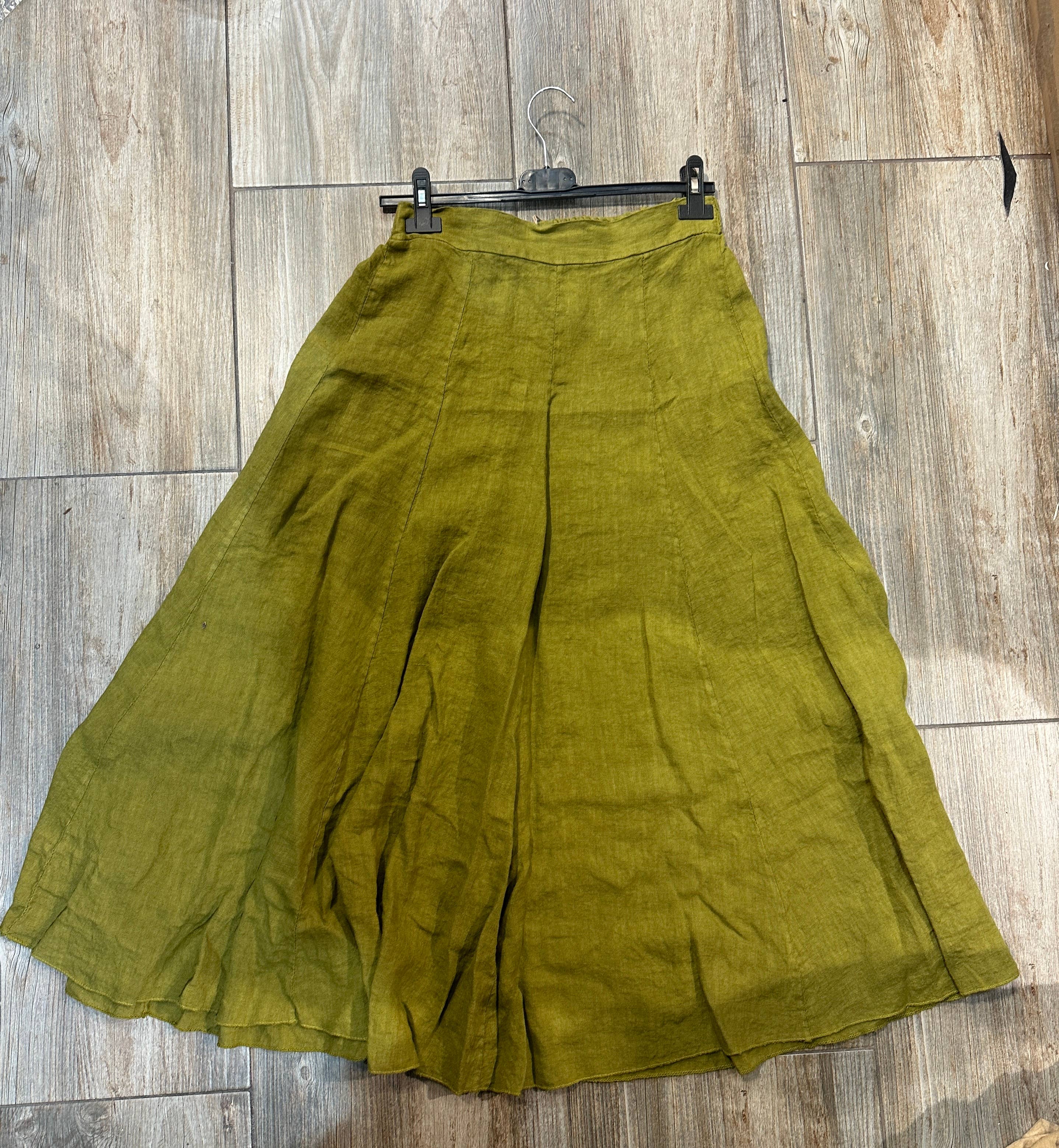 LÉA & LUC - Wholesale Skirt - Women's - 100% Linen Skirt REF.830410
