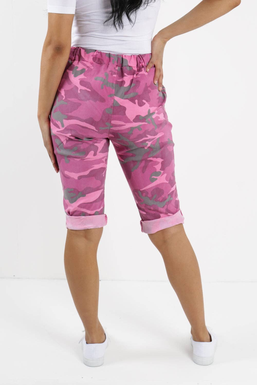 Miss Bold – wholesale Shorts – Women’s – Italian Camouflage Magic Chino Shorts24