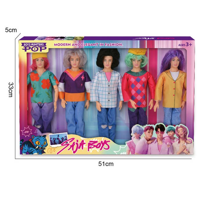 Auraquise - Wholesale Doll - Kids - Kpop Demon Hunters Dolls Rumi Mira & Zoey Vinyl Figures Collectible Toy18