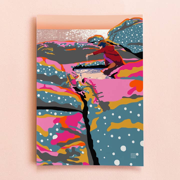 Rockpool Magic Art Print for wholesale by Unratio
