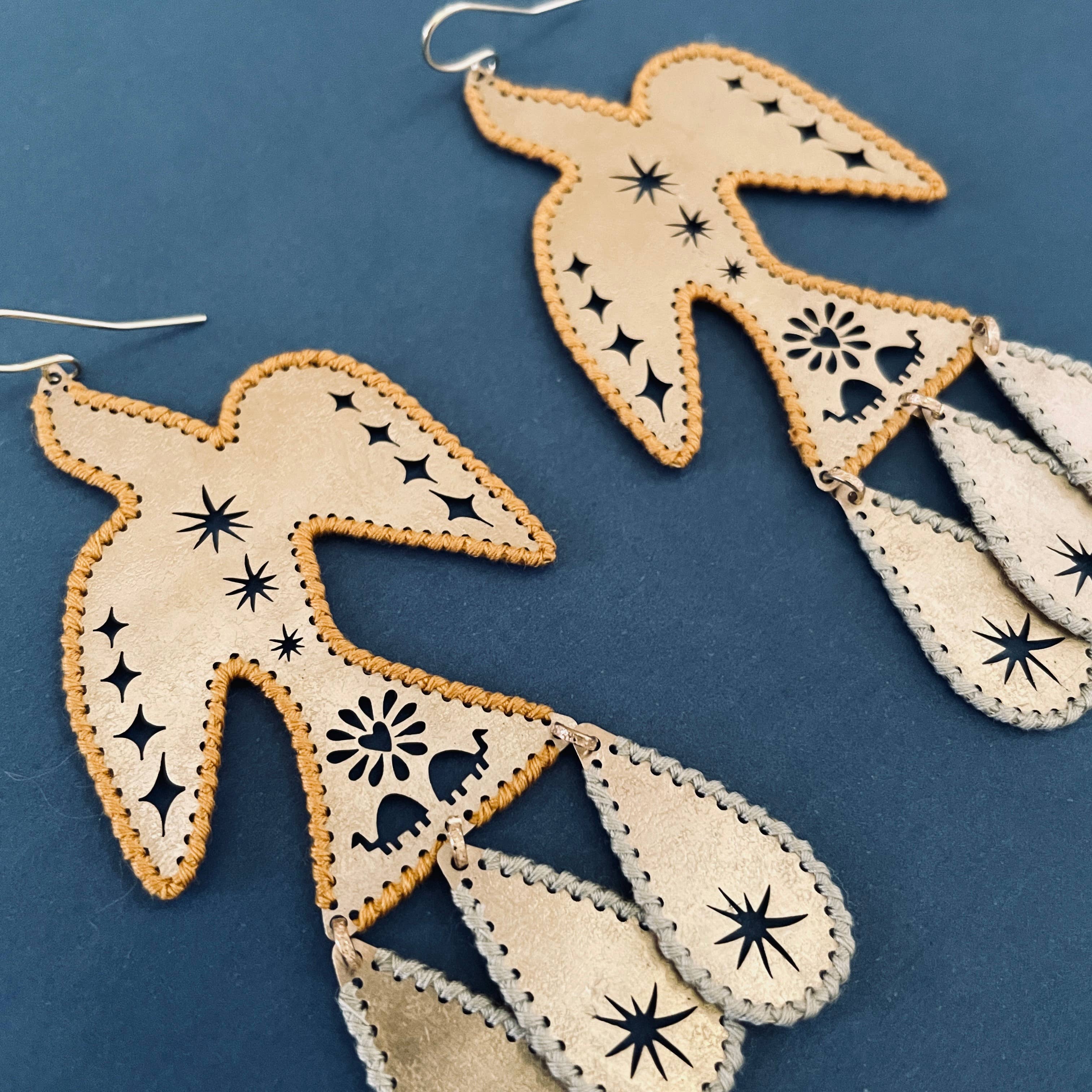 Gulushu - Wholesale Dangle Earrings - Brass Earrings, Bohemian Contemporary Handmade Jewelry3