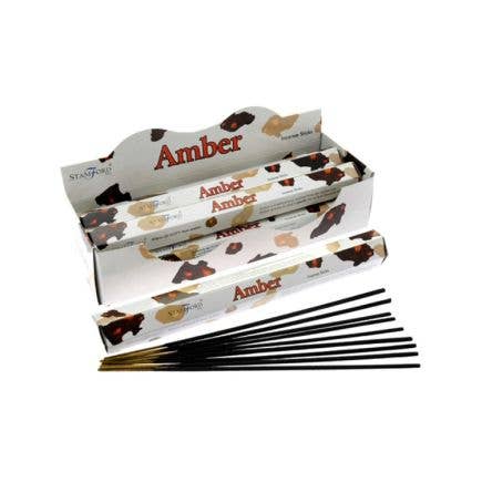 Crystal Magick Wholesale Ltd – wholesale Incense – Stamford Amber Incense Sticks