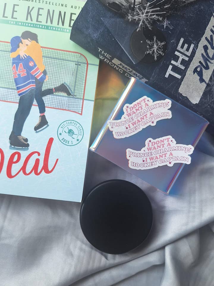 Hockey Captain Sticker. Kindle Sticker/ Bookish Sticker for wholesale by Bookish Club UK
