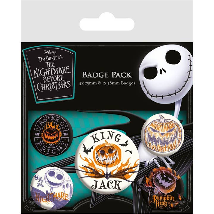 Pyramid International - Wholesale Lapel pin/button - The Nightmare Before Christmas (Colourful Shadows) badges1