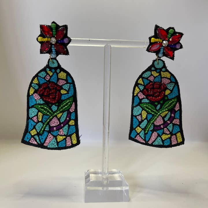 Belle Rose Earrings for wholesale by Mon Belle Amie